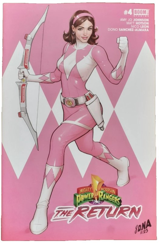 Mighty Morphin Power Rangers #4 2024 Nakayama Cover B Boom Studios EB34