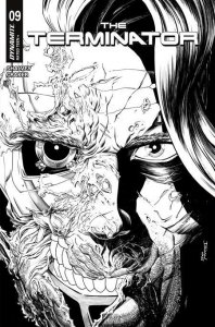 Terminator #9 2025 Declan Shalvey 1:10 Variant Dynamite EB104