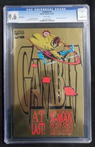 Gambit #1 Gold Foil Cover Variant Marvel Comics 1993 CGC 9.8 NM