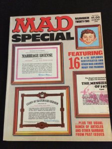 MAD SPECIAL #22 VG Condition with Inserts