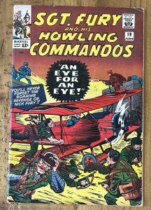 Sgt Fury And His Howling Commandos #19 Dick Ayers Stan Lee 1965 Fine+