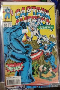 Captain America  #419  1993 marvel  disney    RED SKULL VIPER