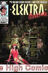 ELEKTRA: ASSASSIN (1986 Series) #3 Near Mint Comics Book