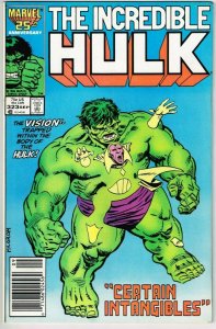 Incredible Hulk #323 (1962) - 8.0 VF *Certain Intangibles* Newsstand
