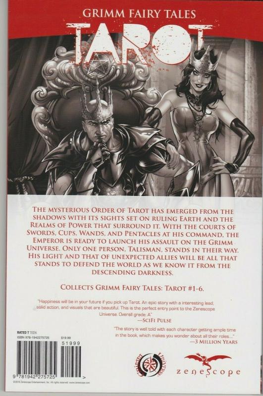 Grimm Fairy Tales Tarot Trade Paperback GFT TPB Zenescope