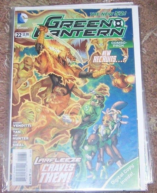 Green Lantern #22 2013, DC new 52+ digital combo pack simon baz rebirth HOT