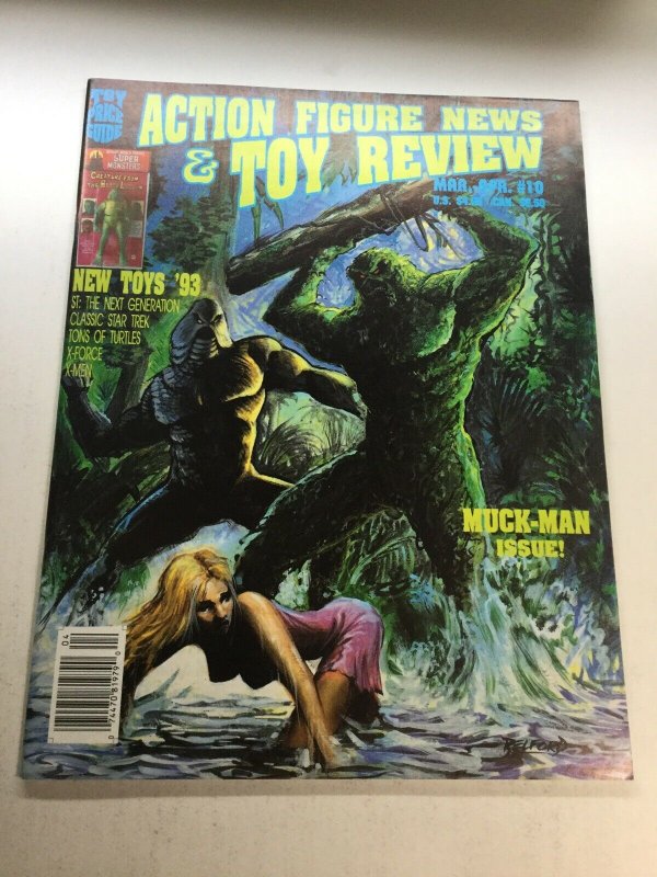 Action Figure News And Toy Review 10 Vf Very Fine 8.0 Magazine