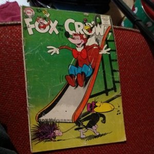 THE FOX AND THE CROW #55 DC comics 1959 silver age funny animal cartoon book