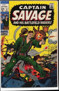 Captain Savage #9 (1968) Captain Savage and His Leatherneck Raiders
