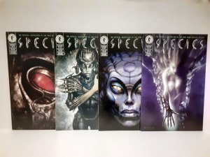 SPECIES: 1 - 4 - OFFICIAL ADAPTATION - DARK HORSE COMICS - FREE SHIPPING