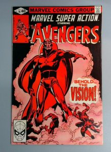 Marvel Super Action #18  VF Reprints First Vision, Marvel Comics ,1979 JR1