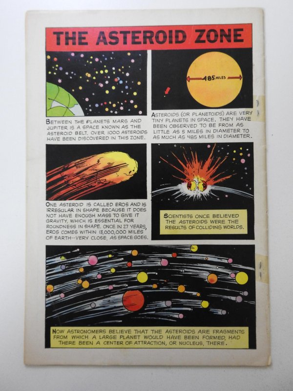 Space Man #3 (1962) Awesome Cover! Staples Added! VG- Condition!