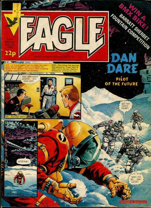 Eagle 7/2/1983-Dan Dare-Doomlord-VG
