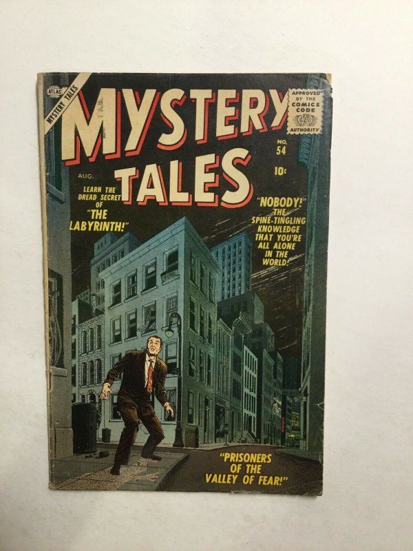 Mystery Tales 54 Very Good Vg 4.0 20th Century Comic Corp