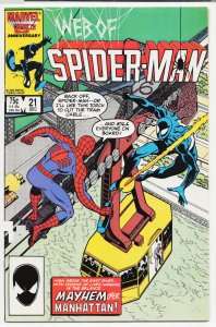 Web of Spider-Man #21 (1986) Spider-Man