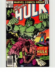 The Incredible Hulk #223 (1978) Hulk