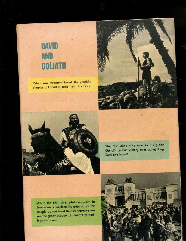 DAVID AND GOLIATH #1205 (7.0) ~ DAVID AND GOLIATH DELL FOUR COLOR ~
