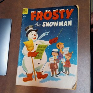 FROSTY THE SNOWMAN 1953 DELL COMICS #514 four color Golden Age, Christmas Classi