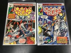 2PC LOGAN'S RUN LOT (4.0) #3, 4!! 1976
