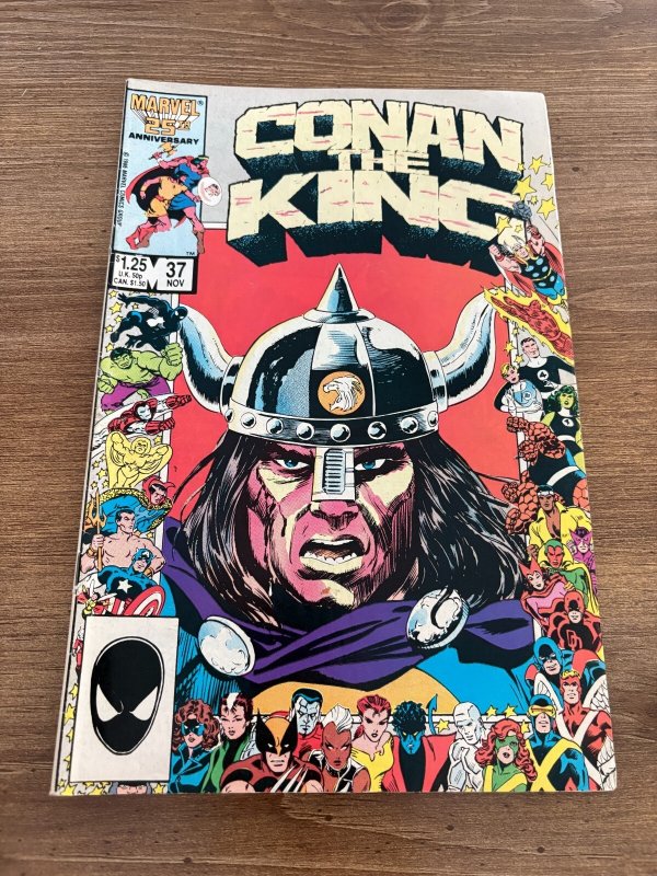 Lot Of 5 Conan The King Marvel Comic Books # 36 37 38 39 40 VF Range Kull 1 J450