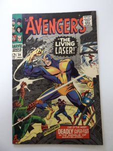 The Avengers #34 (1966) VG- condition moisture damage