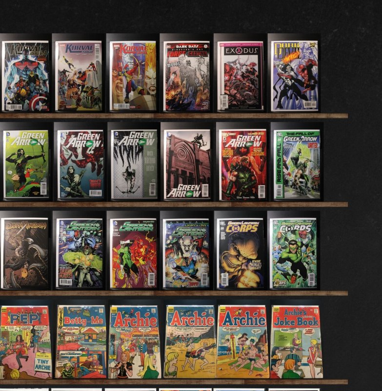 Huge Lot 150+ Comics with Robin, Green Lantern, Green Arrow & More!