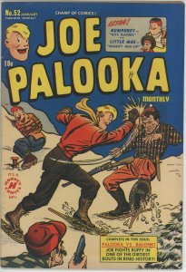 Joe Palooka #52 (1945) - 5.5 FN- *The Palooka/Balonki Fight*