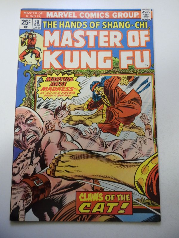 Master of Kung Fu #38 (1976) FN/VF Condition MVS Intact