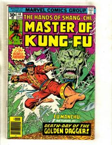 10 Master of Kung Fu Marvel Comics # 28 32 37 38 39 40 41 42 43 44  WS6