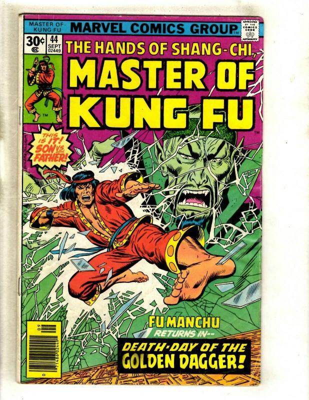 10 Master of Kung Fu Marvel Comics # 28 32 37 38 39 40 41 42 43 44  WS6