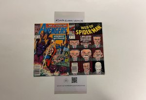 2 Marvel Comics Web of Spider-Man #52 Avengers #311  2 JW3