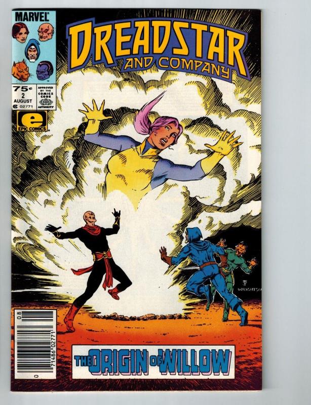 Dreadstar And Company # 2 Marvel Comic Book Epic Comics 1985 Series S2