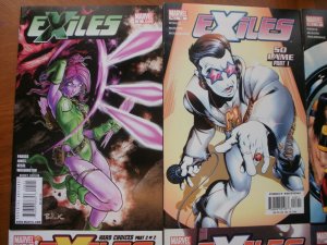 8 Marvel EXILES Comic #5 18 19 21 27 31 40 ANNUAL #1 (2007) Hard Choices So Lame