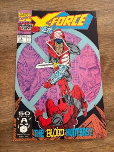 X-Force # 2 NM 1st Print Marvel Comic Book Deadpool X-Men Domino Cable 2 J299