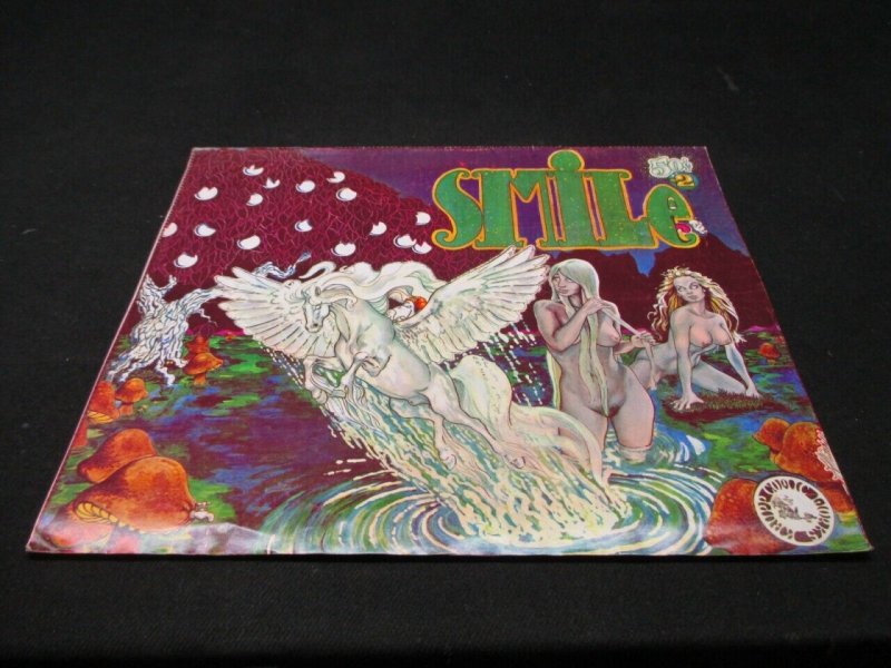 Smile #2 1972 Krupp Comic Works Underground Comic Beatles Back Cover 