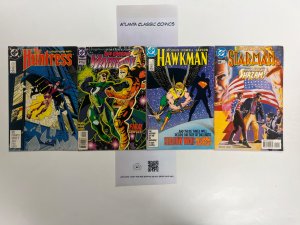 4 DC Comic Books Starman #40+Hawkman #10+Guy Gardner # 21+The Huntress#2 15 JS26