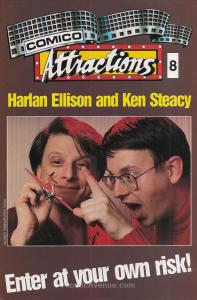 Comico Attractions #8 VF ; COMICO | Harlan Ellison