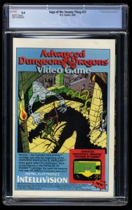 Swamp Thing #25 CGC NM 9.4 Newsstand Variant 1st Cameo John Constantine!