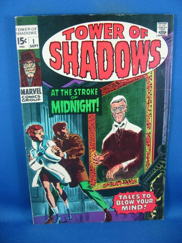 TOWER OF SHADOWS 1 VF- STERANKO FIRST ISSUE 1969