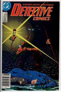 Detective Comics #586 Newsstand Edition (1988) 5.5 FN-