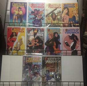 BETTY & VERONICA Collection! Variants! Adam Hughes! 34 books VF-NM 