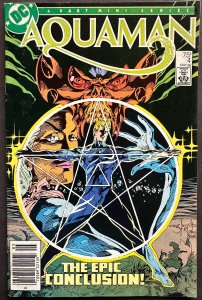 Aquaman #4 Newsstand Edition (1986)