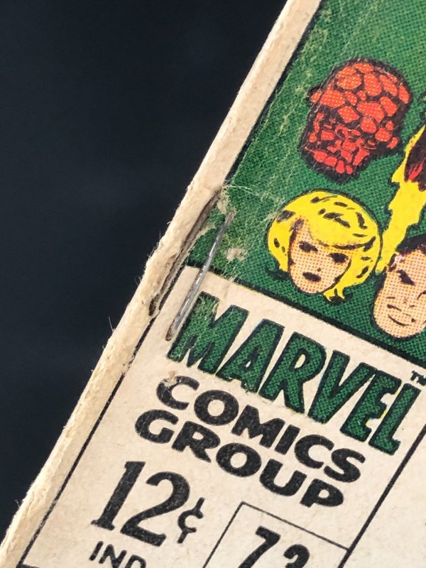 Fantastic Four #73 (1968) Cover Art by Jack Kirby