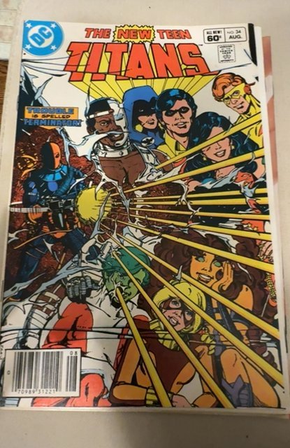 The New Teen Titans #34 (1983) Teen Titans 