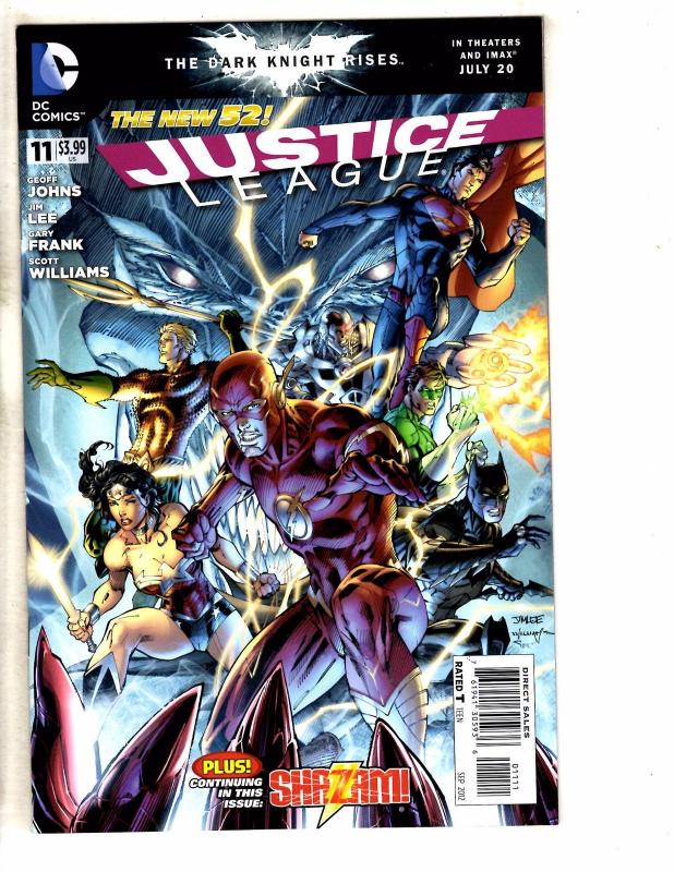 Lot Of 5 Justice League DC Comic Books # 10 11 12 13 14 1st Prints Batman TW61