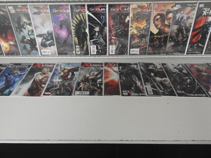 Huge Lot of 130+ Comics W/ Secret Avengers, Warlock, X-Force! Avg.  VF Condition