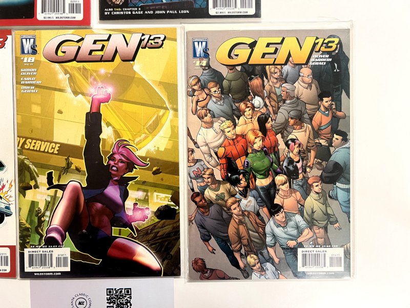 5 Gen 13 Wildstorm Comic Books # 14 18 23 27 29 5 JS24