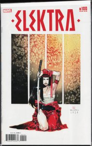 Elektra #100 Ruan Cover (2022) Daredevil