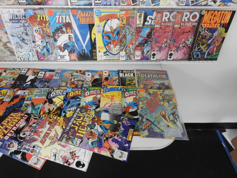 Huge Lot 160+ Comics W/Thor, Justice League, Teen Titans+ Avg VF- Condition!