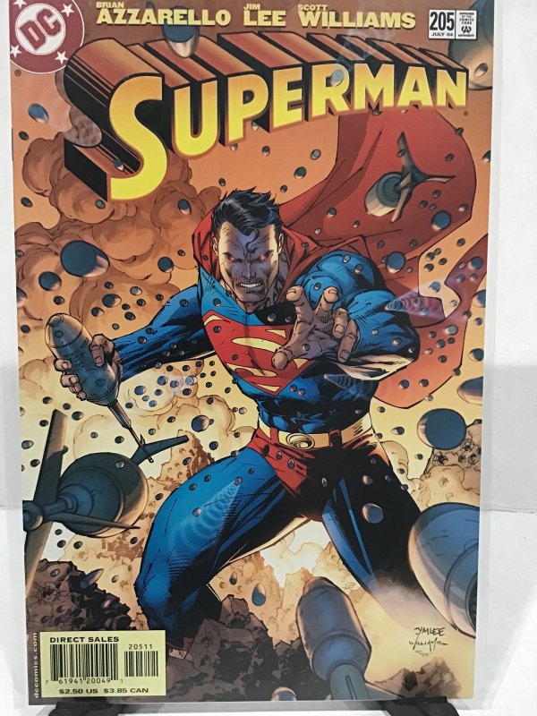 Superman #205 Jim Lee / Scott Williams Cover (2004)